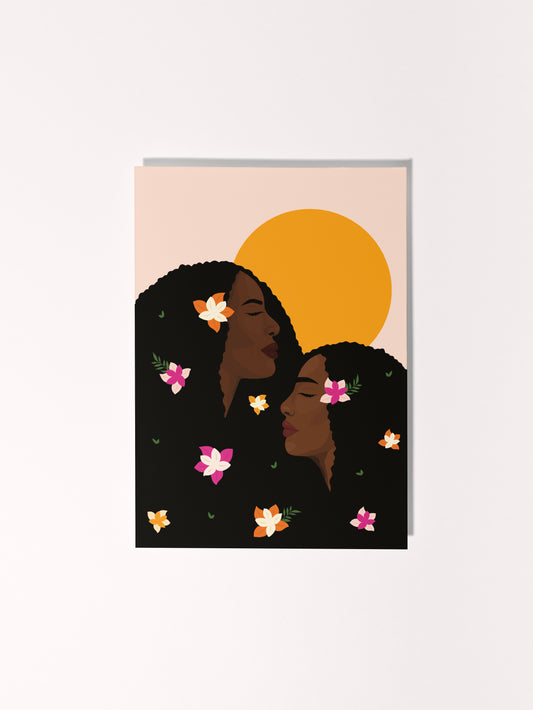 'Mothers Embrace' Card