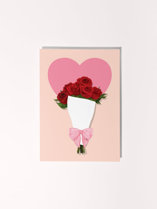 'Bouquet of Love' Card
