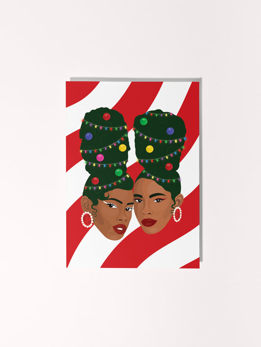 'Jingle Babes' Card